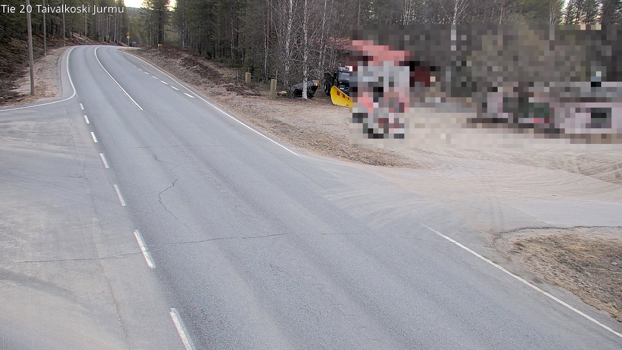 Kelikamerat Kuva Tie 20 Taivalkoski, Jurmu, Taivalkoski, Pohjois-Pohjanmaa