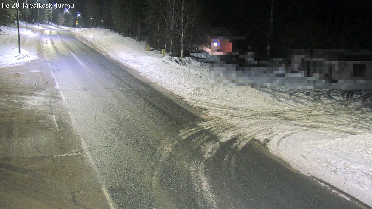 Kelikamerat Kuva Tie 20 Taivalkoski, Jurmu, Taivalkoski, Pohjois-Pohjanmaa