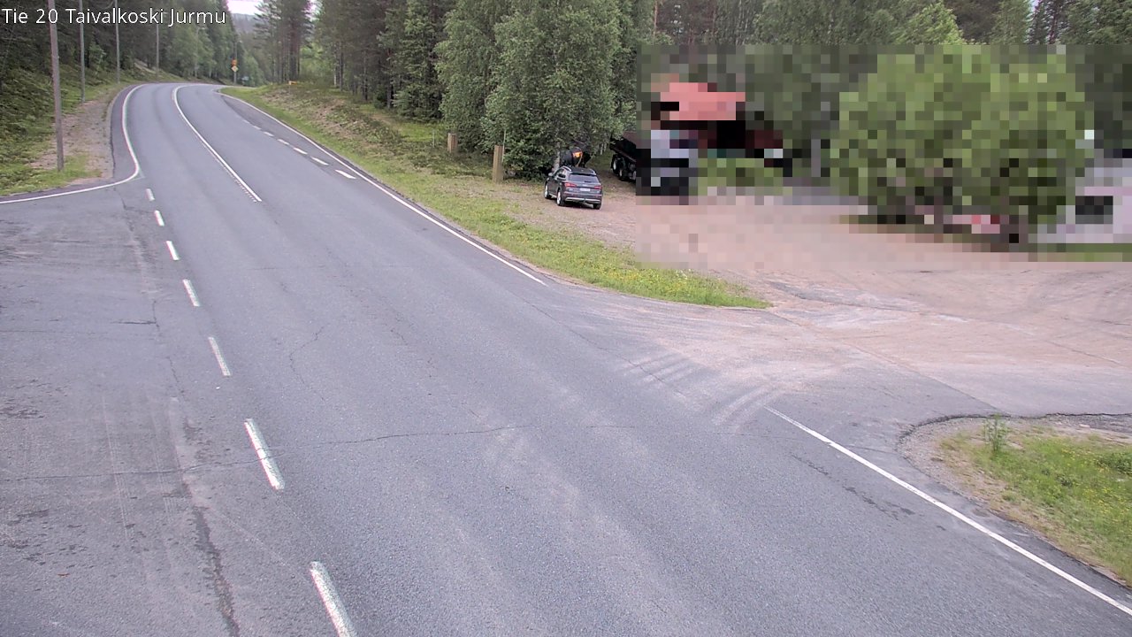 Kelikamerat Kuva Tie 20 Taivalkoski, Jurmu, Taivalkoski, Pohjois-Pohjanmaa
