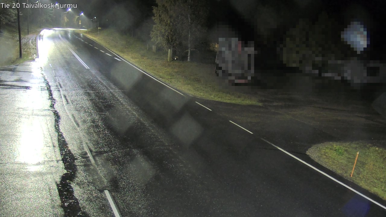 Weather Camera Image Väg 20 Taivalkoski, Jurmu, Taivalkoski, Pohjois-Pohjanmaa