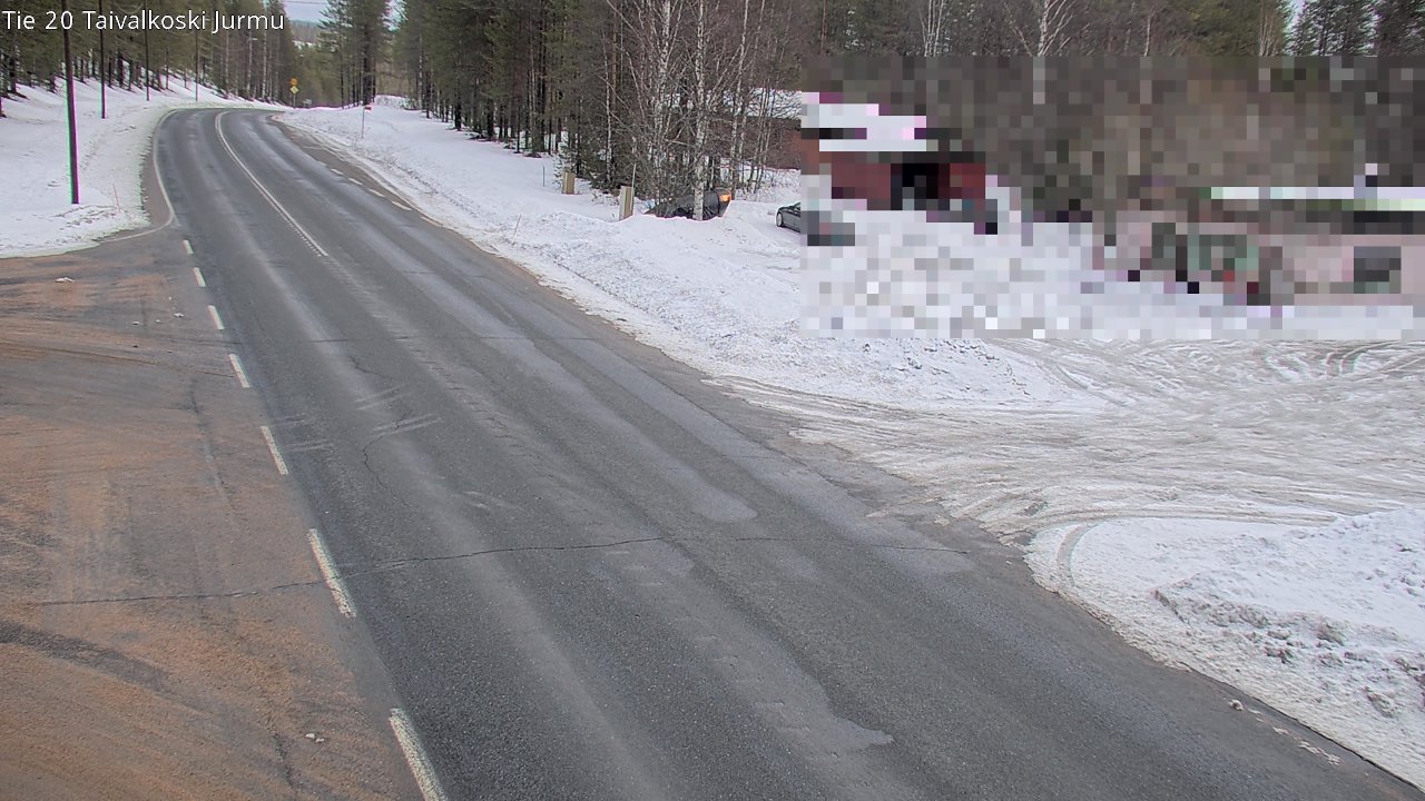 Kelikamerat Kuva Tie 20 Taivalkoski, Jurmu, Taivalkoski, Pohjois-Pohjanmaa
