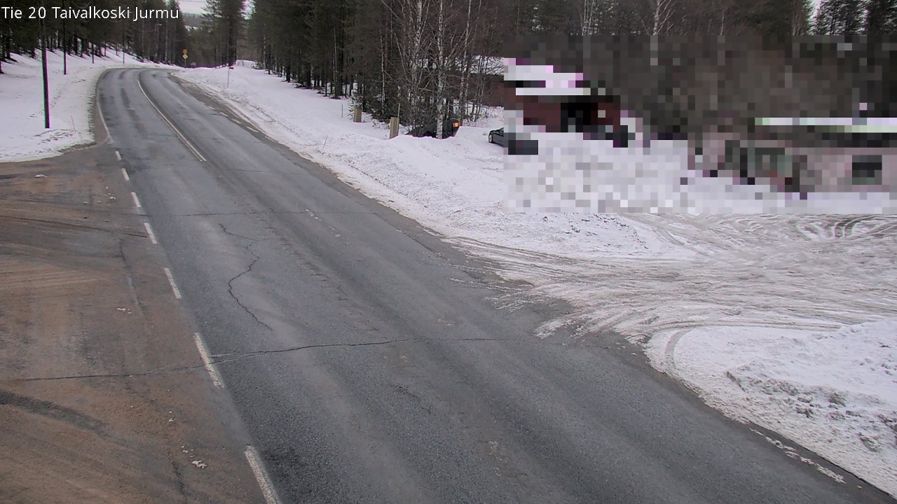 Kelikamerat Kuva Tie 20 Taivalkoski, Jurmu, Taivalkoski, Pohjois-Pohjanmaa