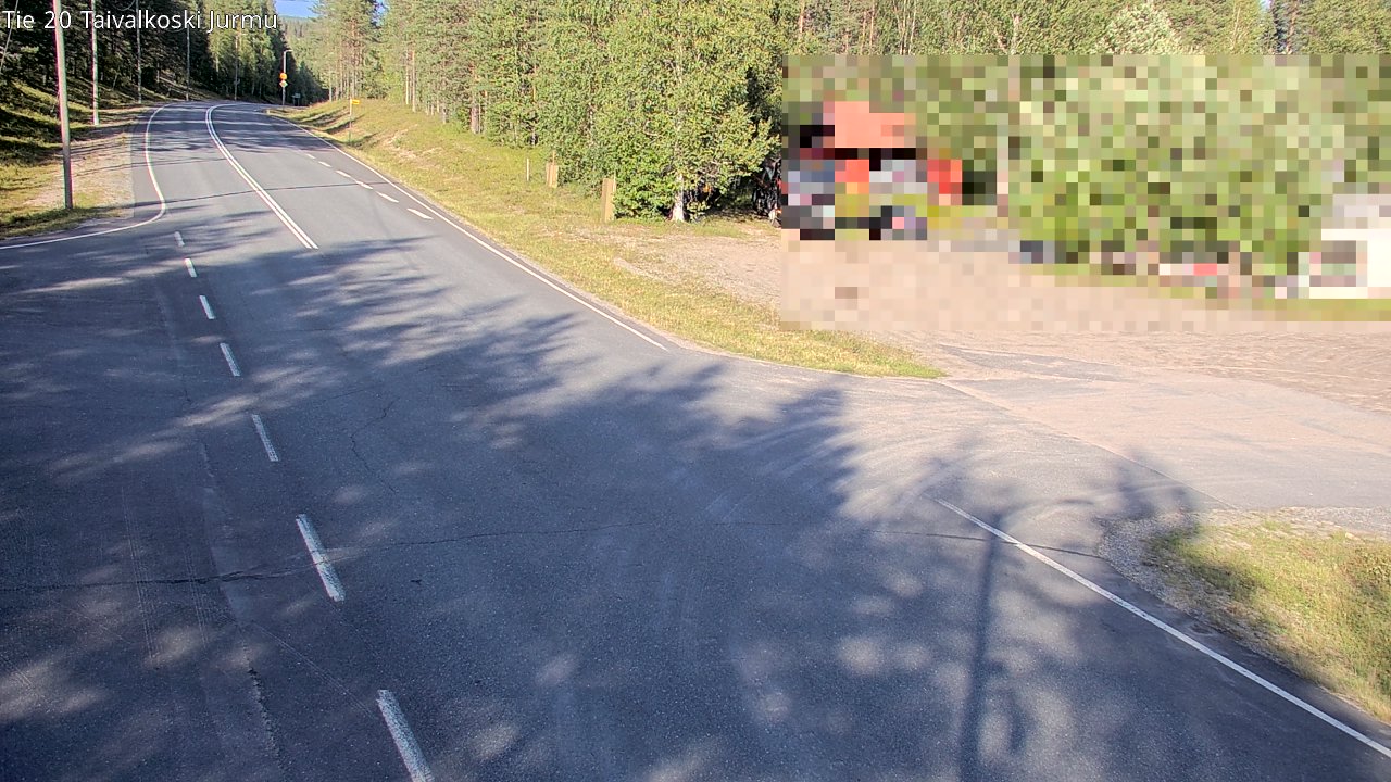 Kelikamerat Kuva Tie 20 Taivalkoski, Jurmu, Taivalkoski, Pohjois-Pohjanmaa