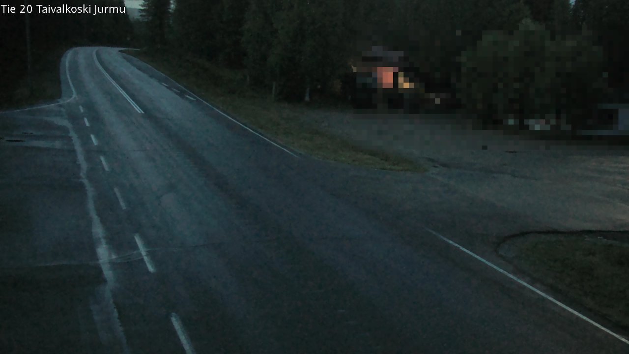 Kelikamerat Kuva Tie 20 Taivalkoski, Jurmu, Taivalkoski, Pohjois-Pohjanmaa