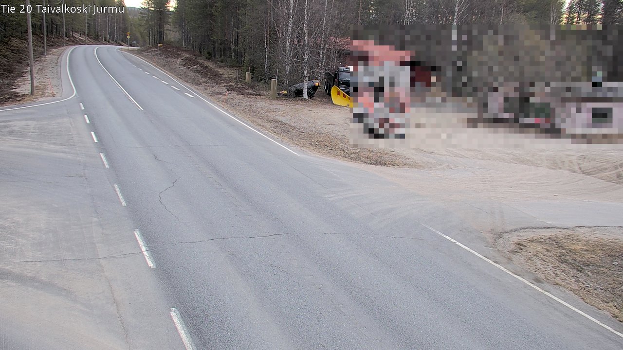 Kelikamerat Kuva Tie 20 Taivalkoski, Jurmu, Taivalkoski, Pohjois-Pohjanmaa