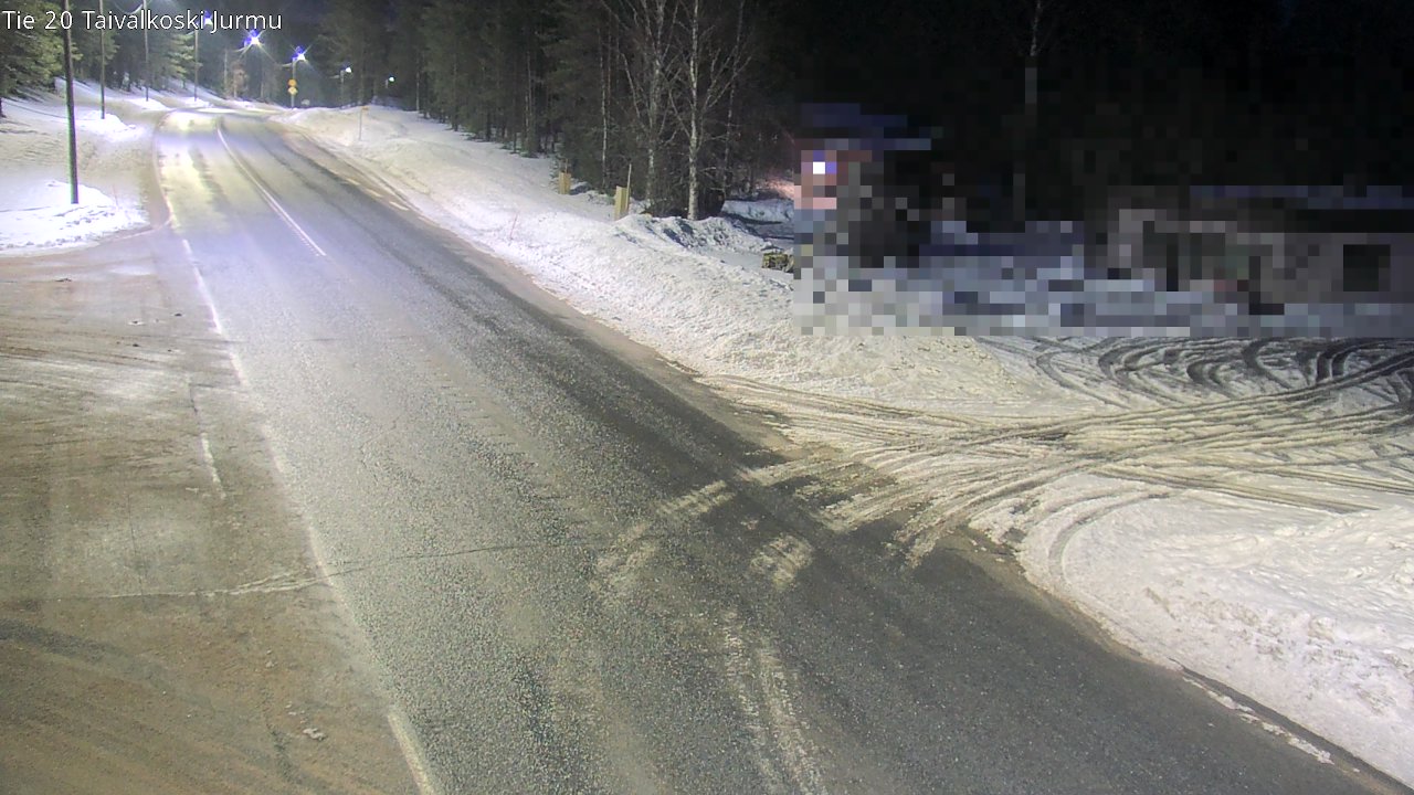 Kelikamerat Kuva Tie 20 Taivalkoski, Jurmu, Taivalkoski, Pohjois-Pohjanmaa