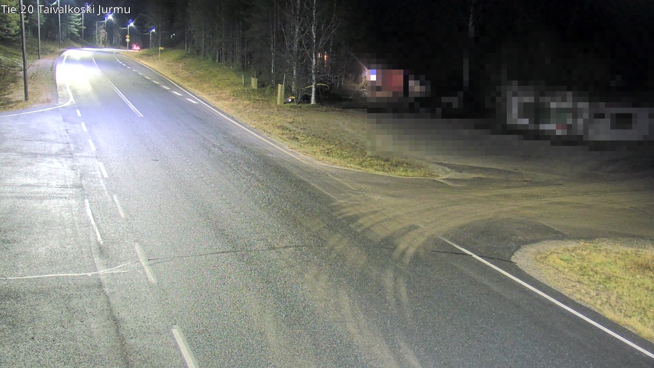 Kelikamerat Kuva Tie 20 Taivalkoski, Jurmu, Taivalkoski, Pohjois-Pohjanmaa