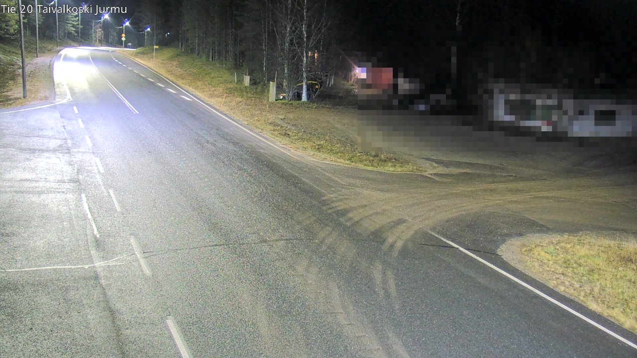 Kelikamerat Kuva Tie 20 Taivalkoski, Jurmu, Taivalkoski, Pohjois-Pohjanmaa