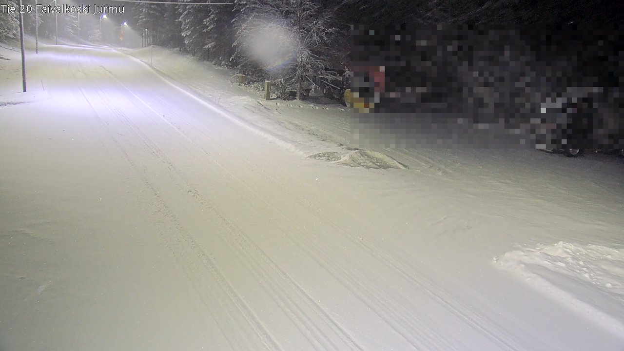 Kelikamerat Kuva Tie 20 Taivalkoski, Jurmu, Taivalkoski, Pohjois-Pohjanmaa