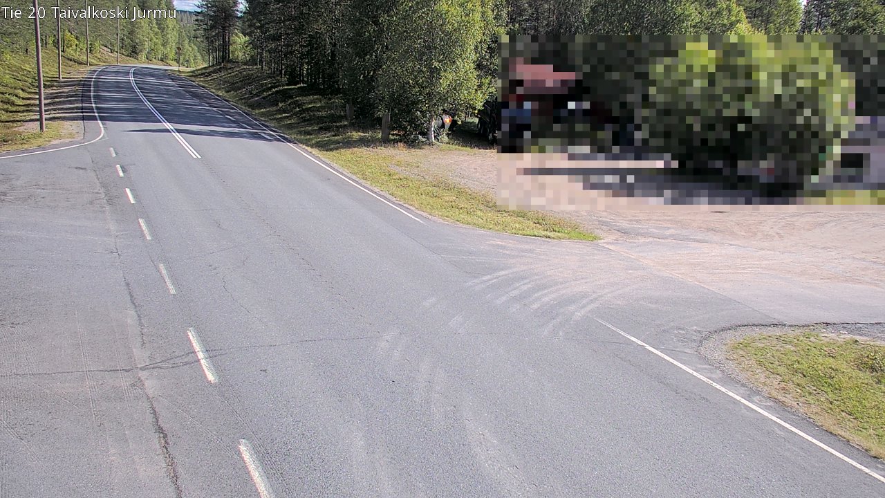 Kelikamerat Kuva Tie 20 Taivalkoski, Jurmu, Taivalkoski, Pohjois-Pohjanmaa