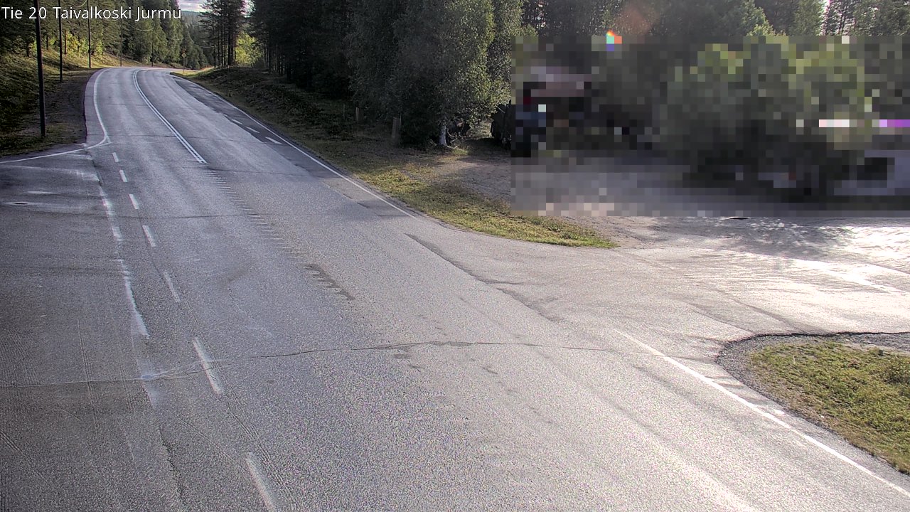 Kelikamerat Kuva Tie 20 Taivalkoski, Jurmu, Taivalkoski, Pohjois-Pohjanmaa