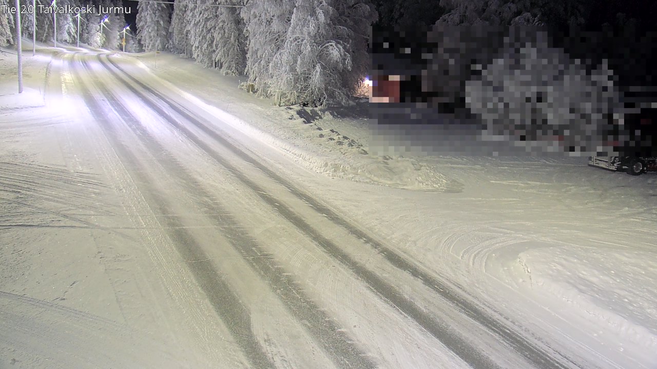 Kelikamerat Kuva Tie 20 Taivalkoski, Jurmu, Taivalkoski, Pohjois-Pohjanmaa
