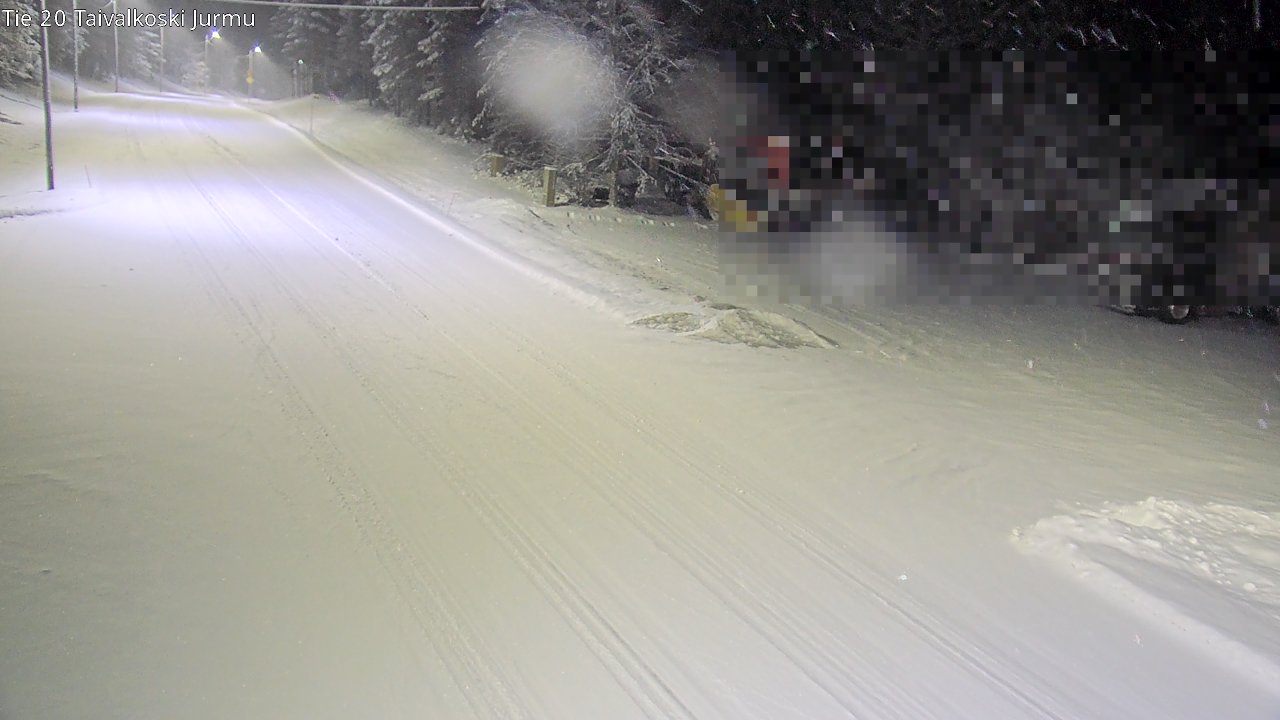 Kelikamerat Kuva Tie 20 Taivalkoski, Jurmu, Taivalkoski, Pohjois-Pohjanmaa