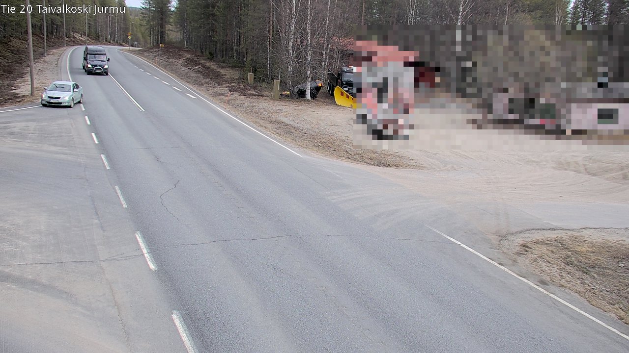 Kelikamerat Kuva Tie 20 Taivalkoski, Jurmu, Taivalkoski, Pohjois-Pohjanmaa