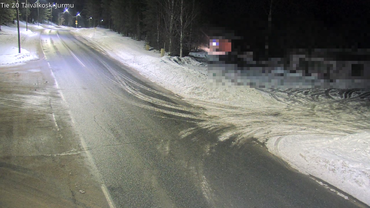 Kelikamerat Kuva Tie 20 Taivalkoski, Jurmu, Taivalkoski, Pohjois-Pohjanmaa