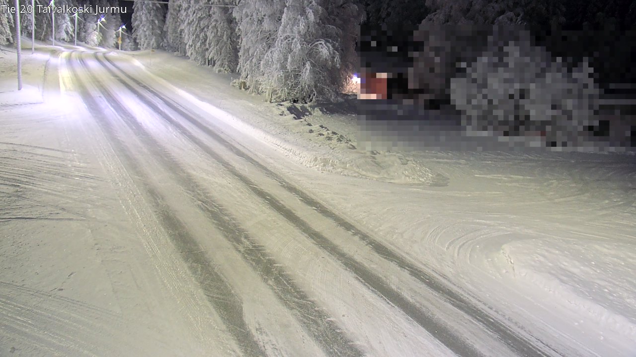 Kelikamerat Kuva Tie 20 Taivalkoski, Jurmu, Taivalkoski, Pohjois-Pohjanmaa