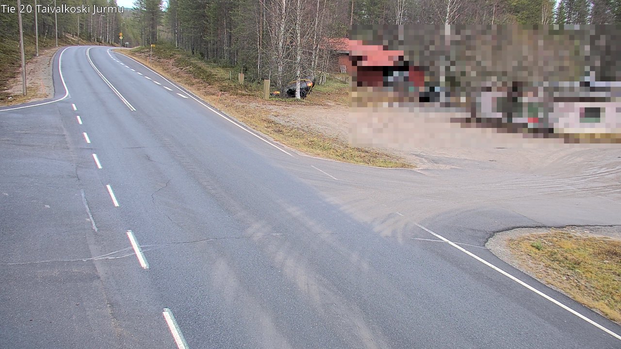 Kelikamerat Kuva Tie 20 Taivalkoski, Jurmu, Taivalkoski, Pohjois-Pohjanmaa