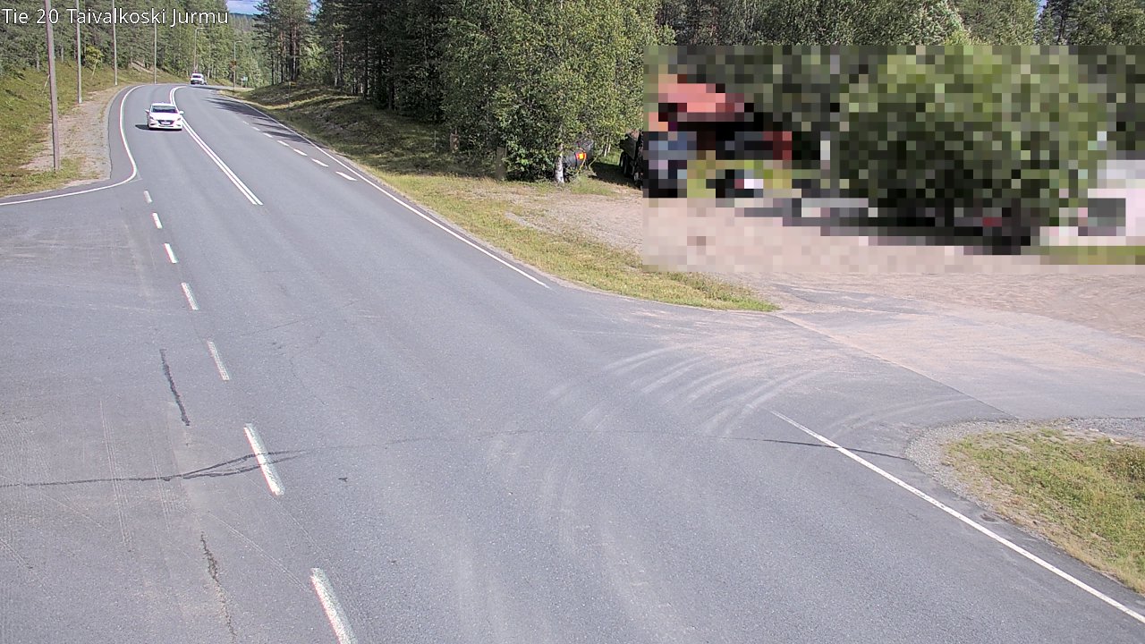 Kelikamerat Kuva Tie 20 Taivalkoski, Jurmu, Taivalkoski, Pohjois-Pohjanmaa