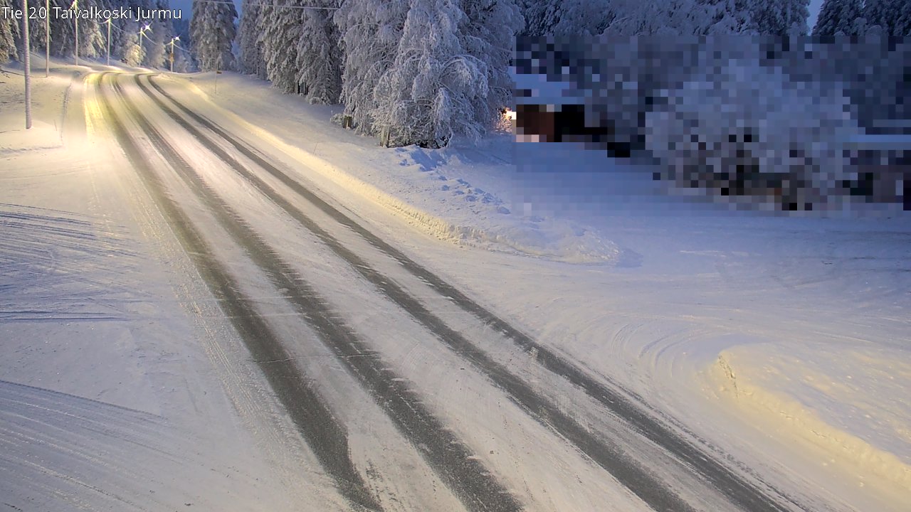 Kelikamerat Kuva Tie 20 Taivalkoski, Jurmu, Taivalkoski, Pohjois-Pohjanmaa