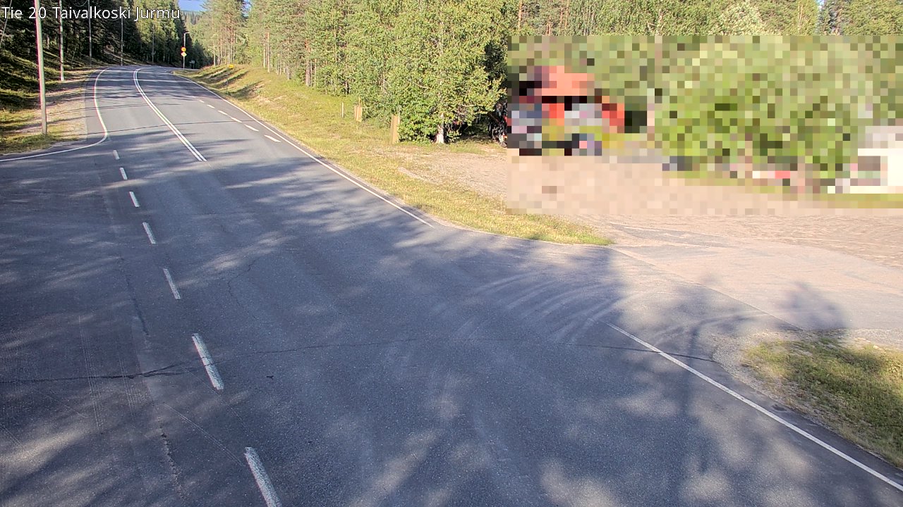Kelikamerat Kuva Tie 20 Taivalkoski, Jurmu, Taivalkoski, Pohjois-Pohjanmaa