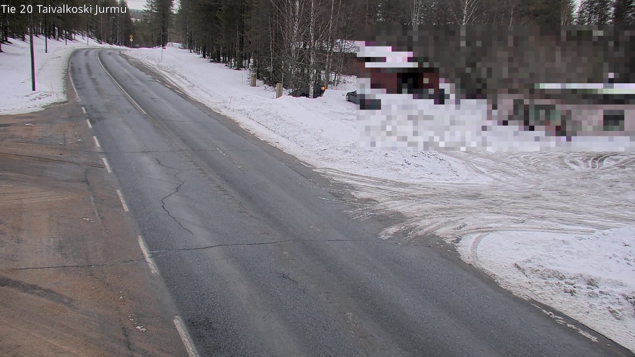 Kelikamerat Kuva Tie 20 Taivalkoski, Jurmu, Taivalkoski, Pohjois-Pohjanmaa