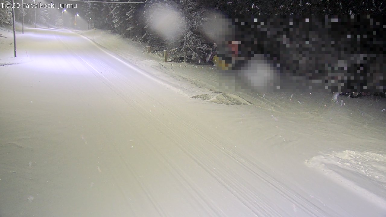 Kelikamerat Kuva Tie 20 Taivalkoski, Jurmu, Taivalkoski, Pohjois-Pohjanmaa