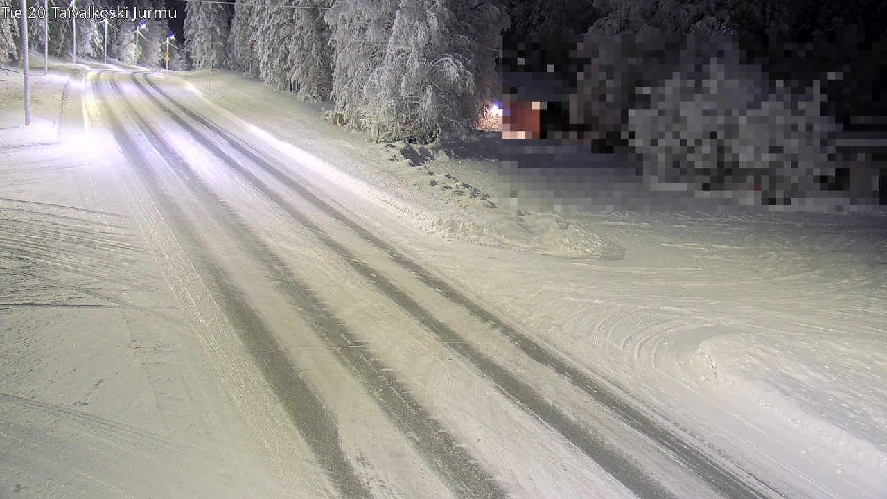Kelikamerat Kuva Tie 20 Taivalkoski, Jurmu, Taivalkoski, Pohjois-Pohjanmaa