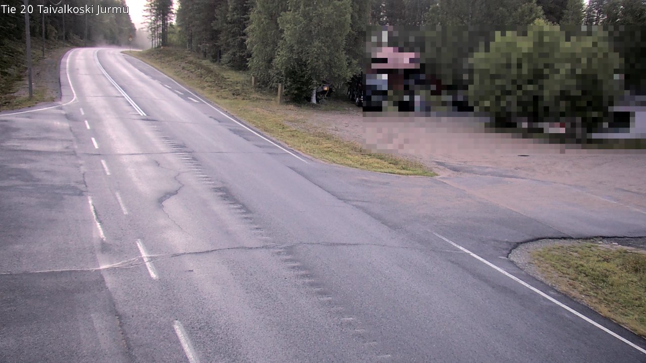 Kelikamerat Kuva Tie 20 Taivalkoski, Jurmu, Taivalkoski, Pohjois-Pohjanmaa