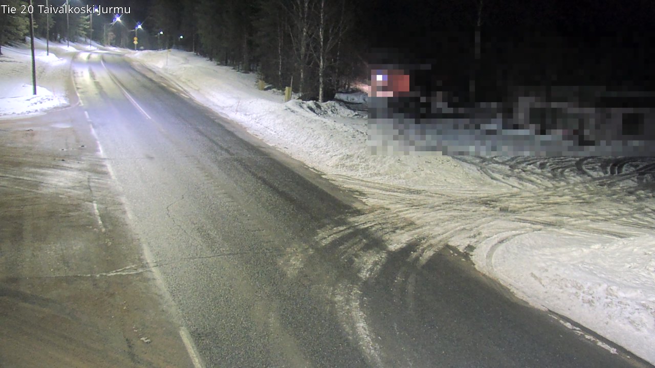Kelikamerat Kuva Tie 20 Taivalkoski, Jurmu, Taivalkoski, Pohjois-Pohjanmaa