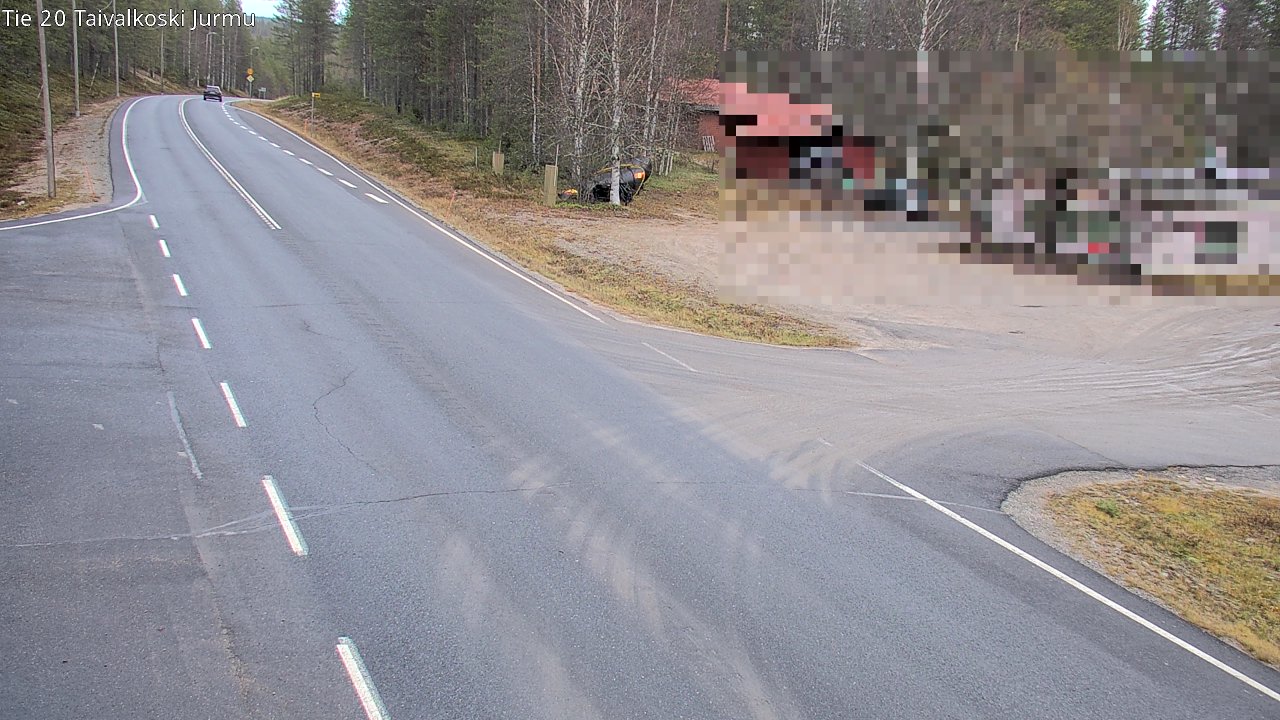 Kelikamerat Kuva Tie 20 Taivalkoski, Jurmu, Taivalkoski, Pohjois-Pohjanmaa