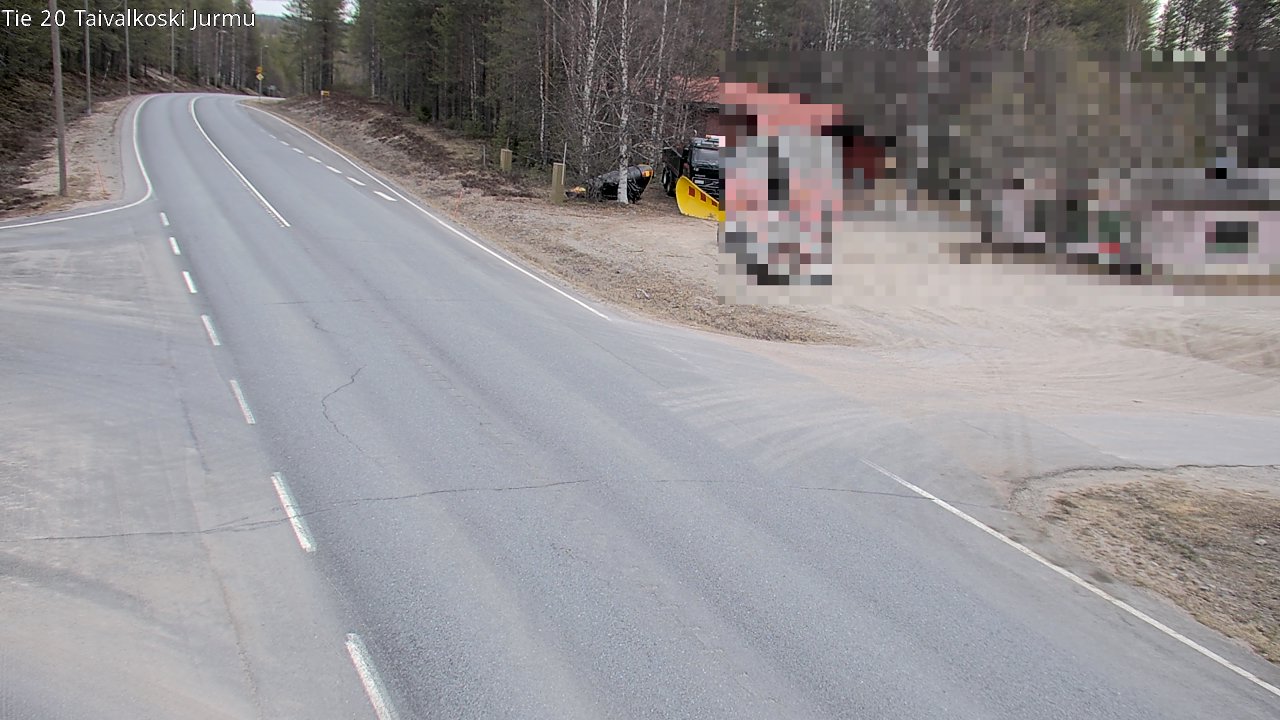 Kelikamerat Kuva Tie 20 Taivalkoski, Jurmu, Taivalkoski, Pohjois-Pohjanmaa