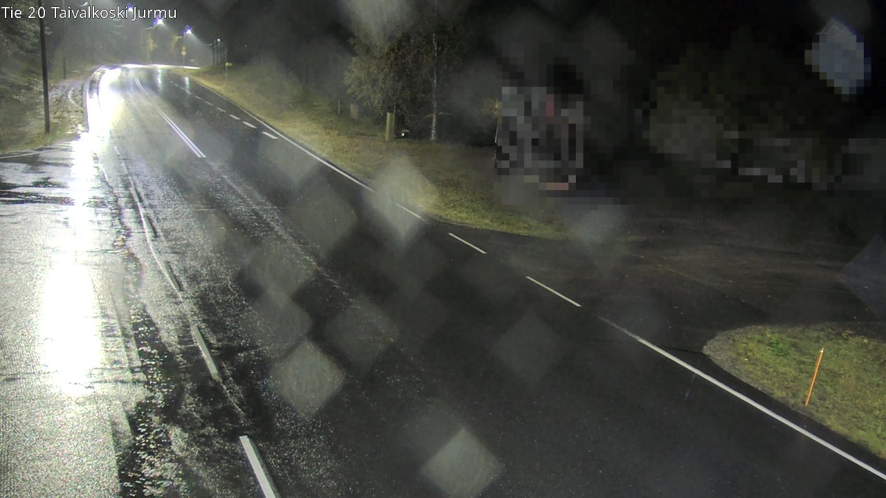 Weather Camera Image Väg 20 Taivalkoski, Jurmu, Taivalkoski, Pohjois-Pohjanmaa