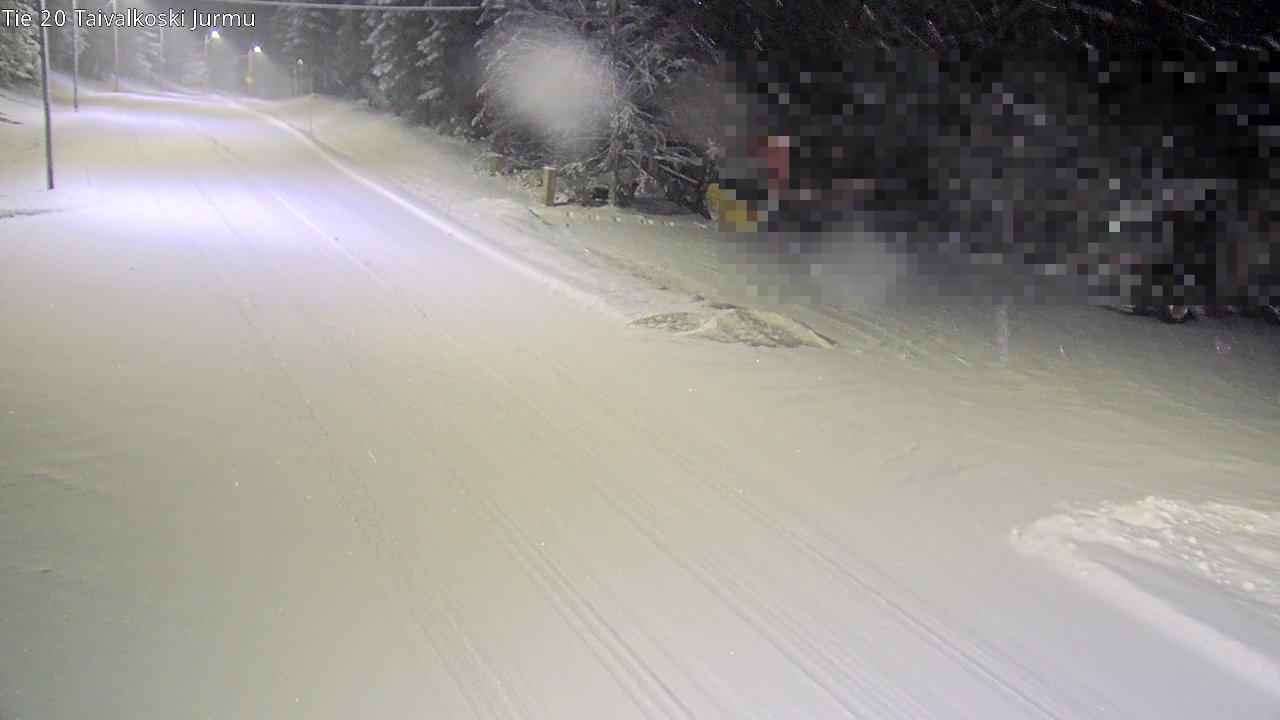 Kelikamerat Kuva Tie 20 Taivalkoski, Jurmu, Taivalkoski, Pohjois-Pohjanmaa