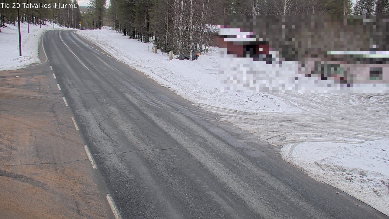 Kelikamerat Kuva Tie 20 Taivalkoski, Jurmu, Taivalkoski, Pohjois-Pohjanmaa