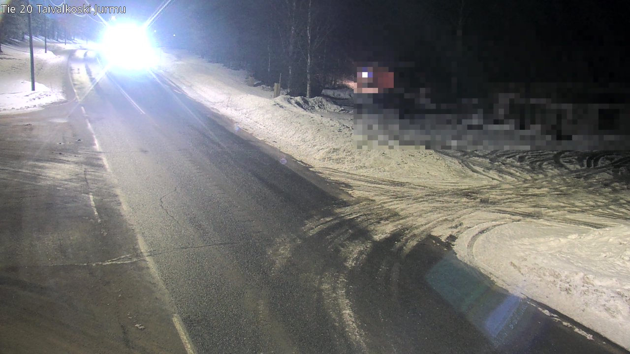 Kelikamerat Kuva Tie 20 Taivalkoski, Jurmu, Taivalkoski, Pohjois-Pohjanmaa