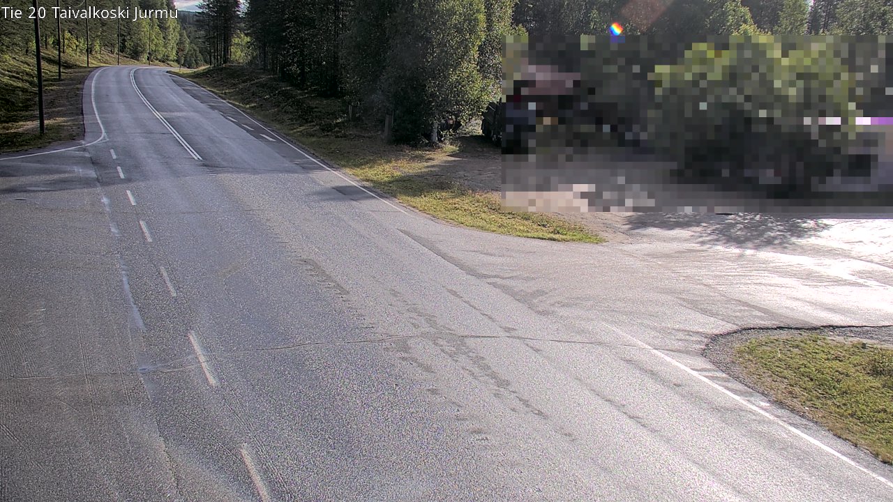 Kelikamerat Kuva Tie 20 Taivalkoski, Jurmu, Taivalkoski, Pohjois-Pohjanmaa