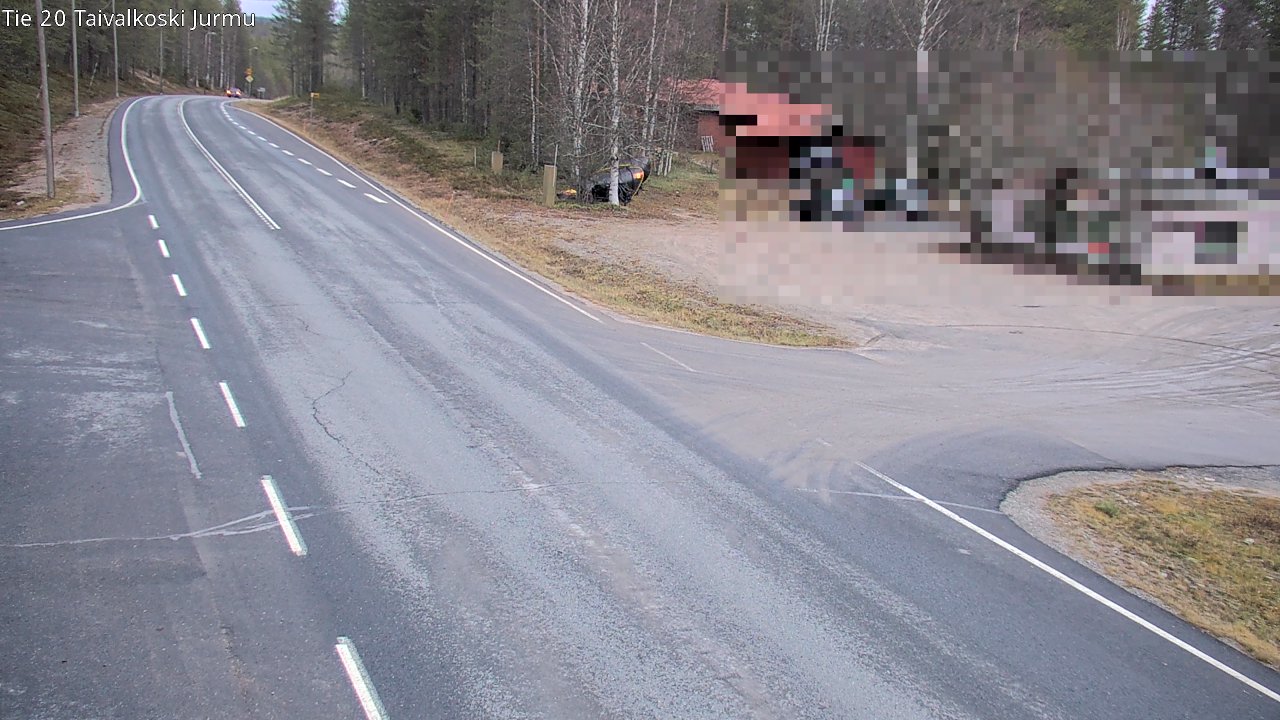 Kelikamerat Kuva Tie 20 Taivalkoski, Jurmu, Taivalkoski, Pohjois-Pohjanmaa
