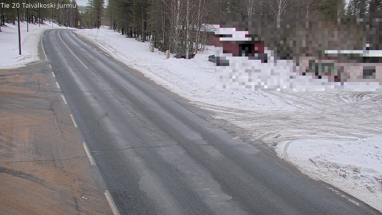 Kelikamerat Kuva Tie 20 Taivalkoski, Jurmu, Taivalkoski, Pohjois-Pohjanmaa
