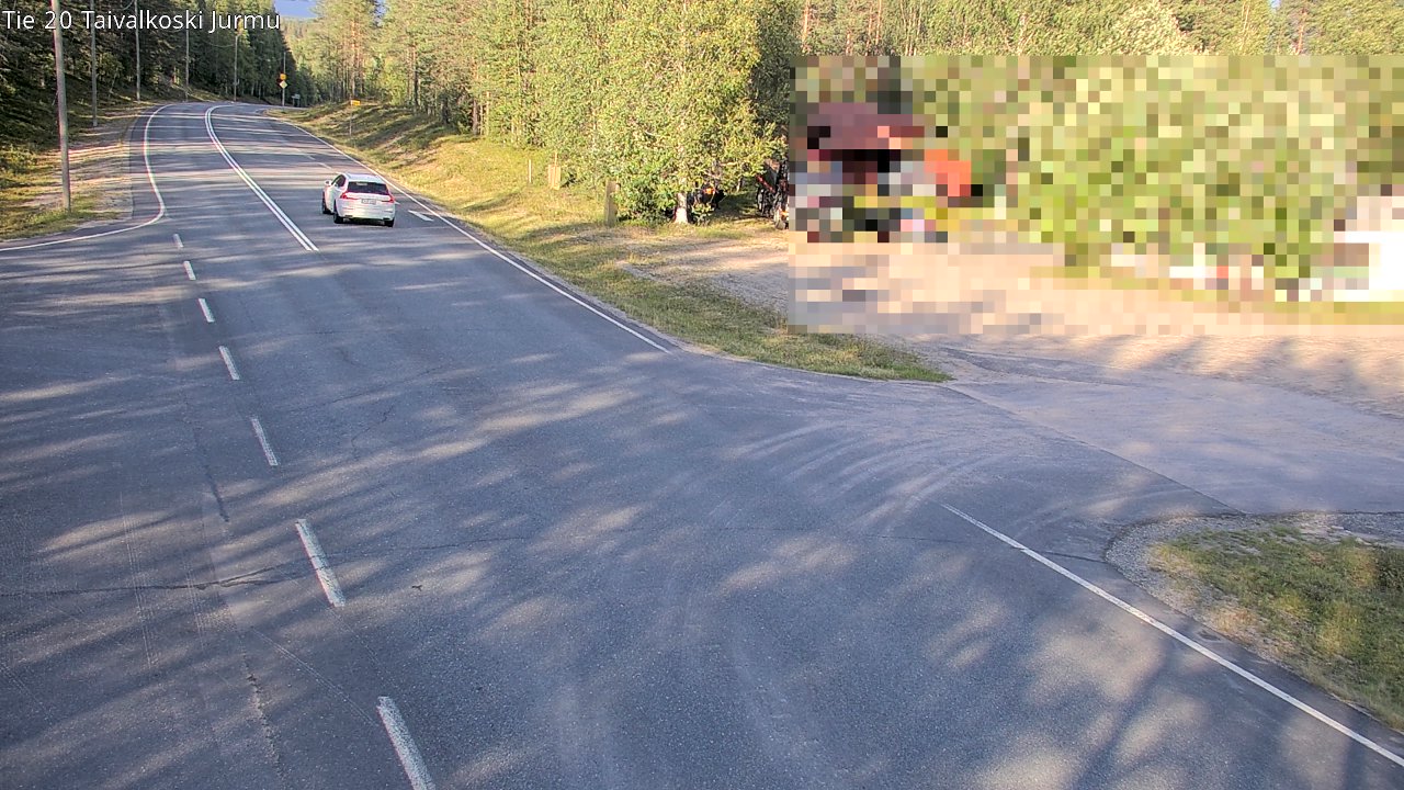 Kelikamerat Kuva Tie 20 Taivalkoski, Jurmu, Taivalkoski, Pohjois-Pohjanmaa