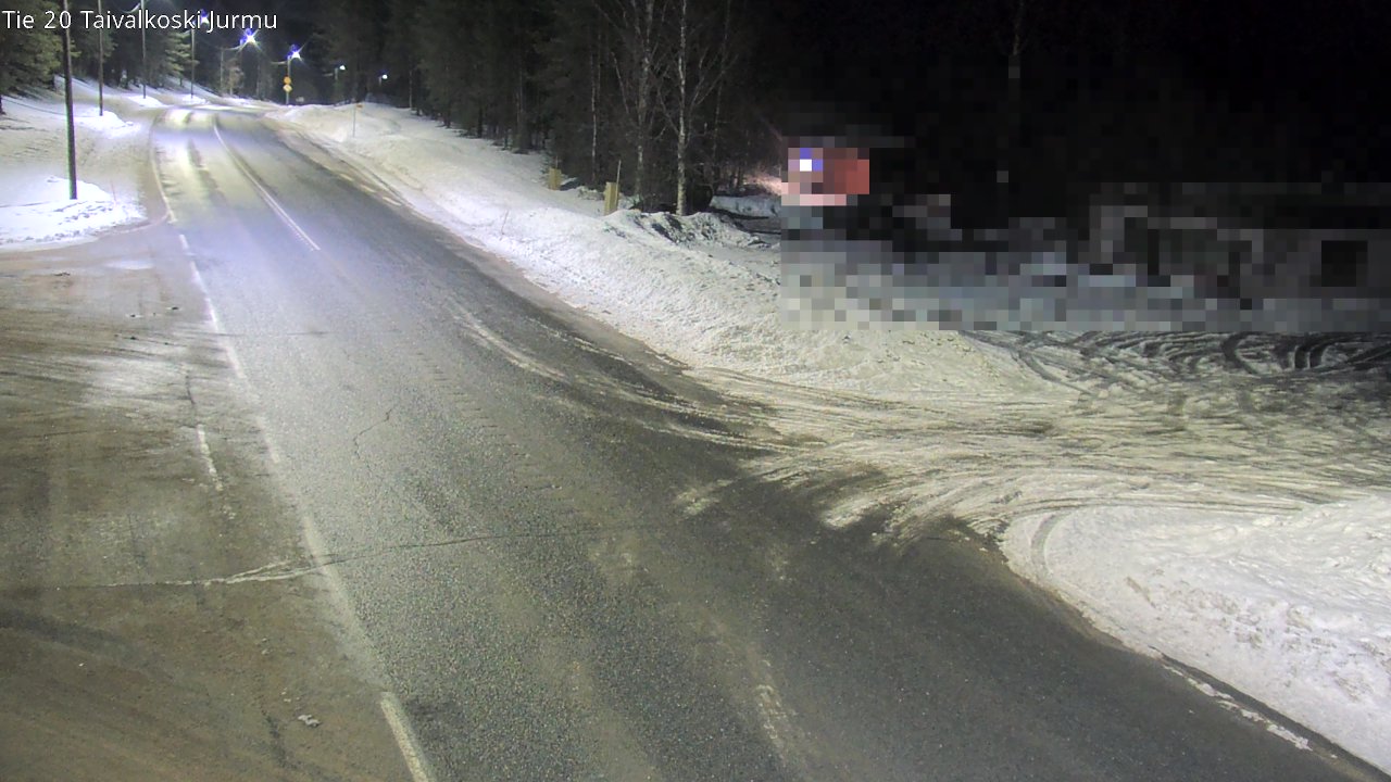 Kelikamerat Kuva Tie 20 Taivalkoski, Jurmu, Taivalkoski, Pohjois-Pohjanmaa