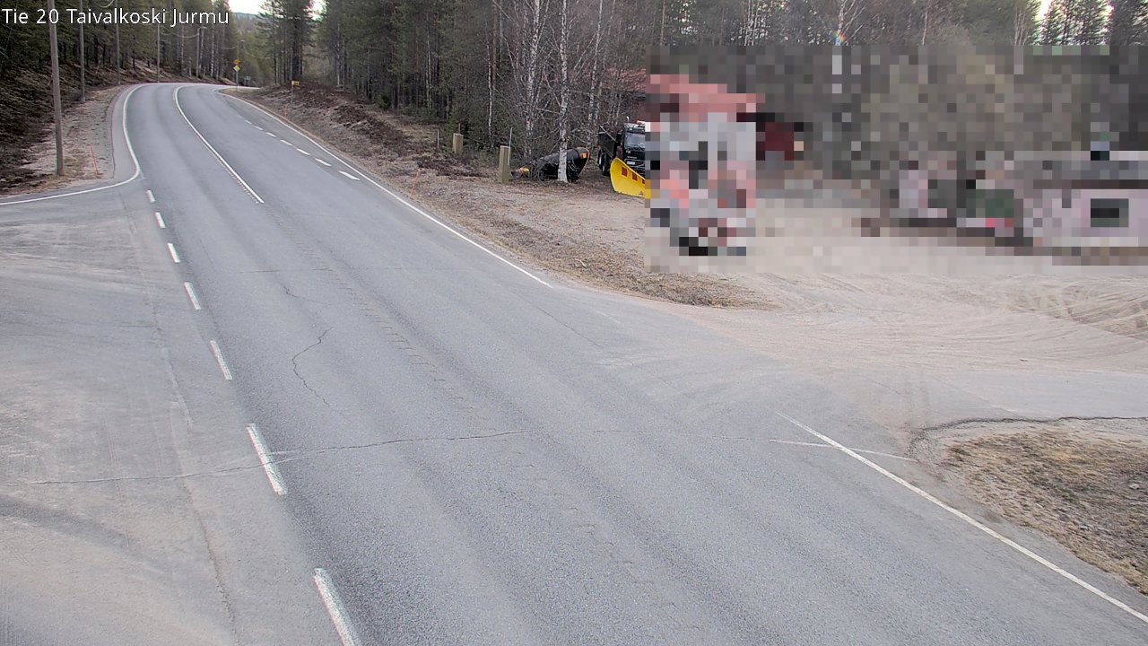 Kelikamerat Kuva Tie 20 Taivalkoski, Jurmu, Taivalkoski, Pohjois-Pohjanmaa
