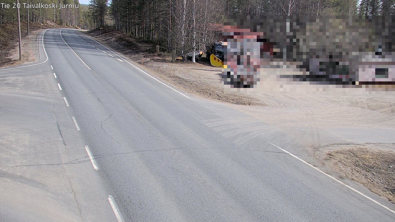 Kelikamerat Kuva Tie 20 Taivalkoski, Jurmu, Taivalkoski, Pohjois-Pohjanmaa