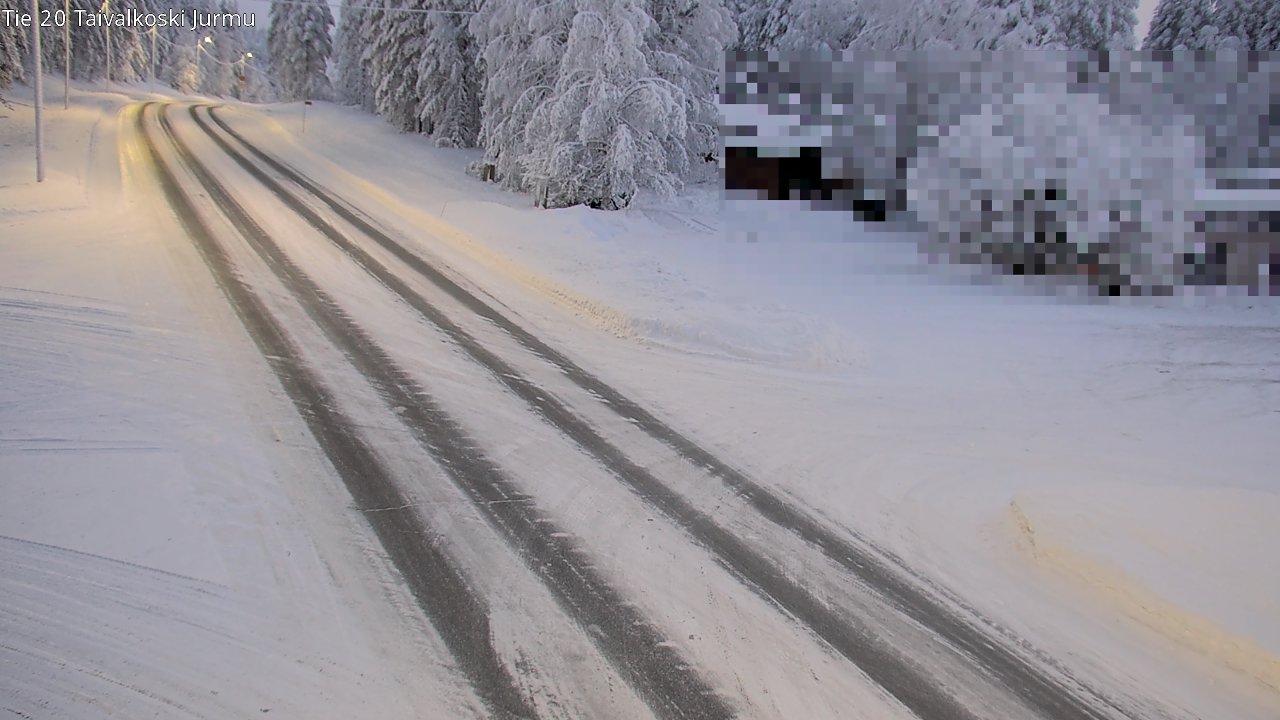 Kelikamerat Kuva Tie 20 Taivalkoski, Jurmu, Taivalkoski, Pohjois-Pohjanmaa