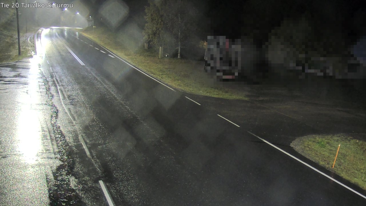 Weather Camera Image Väg 20 Taivalkoski, Jurmu, Taivalkoski, Pohjois-Pohjanmaa