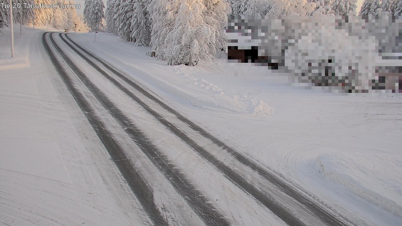 Kelikamerat Kuva Tie 20 Taivalkoski, Jurmu, Taivalkoski, Pohjois-Pohjanmaa