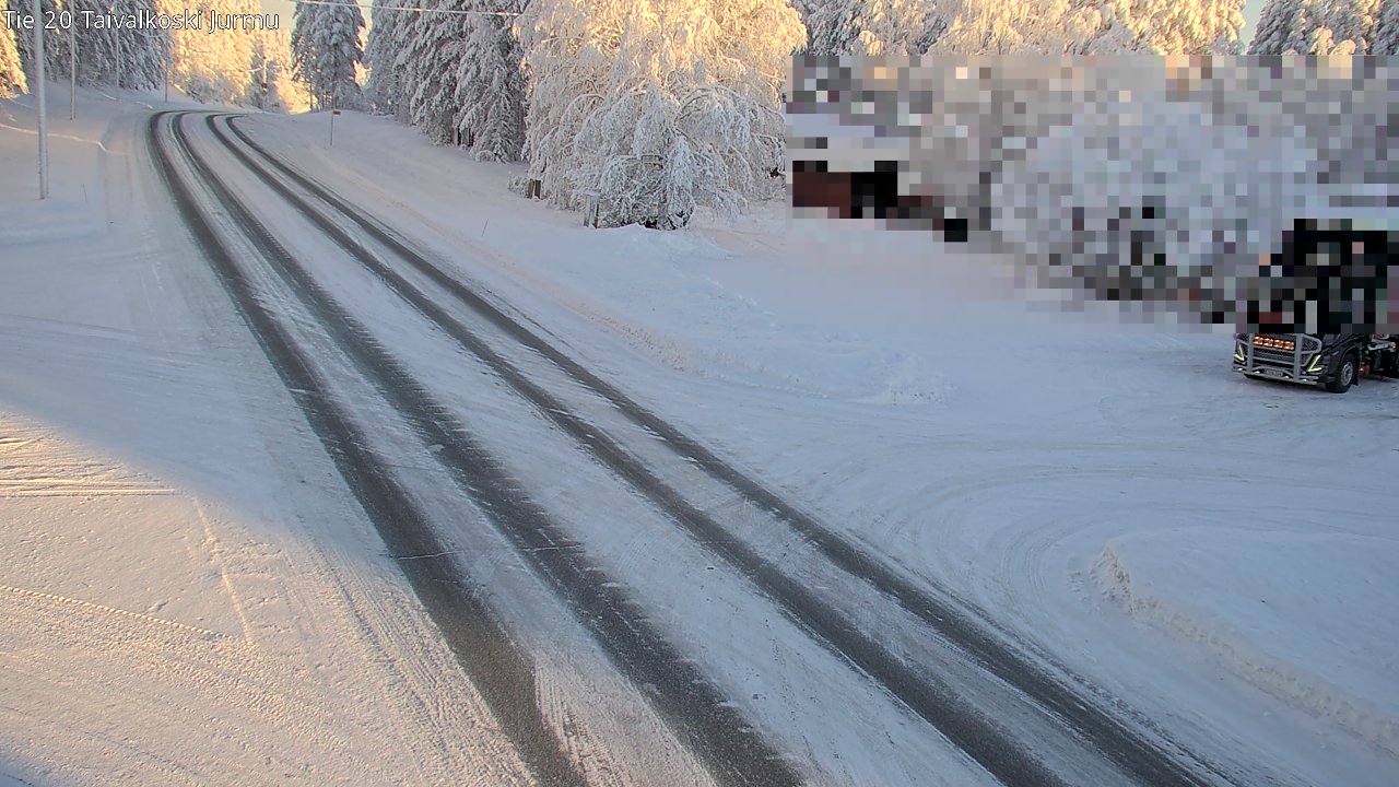 Kelikamerat Kuva Tie 20 Taivalkoski, Jurmu, Taivalkoski, Pohjois-Pohjanmaa