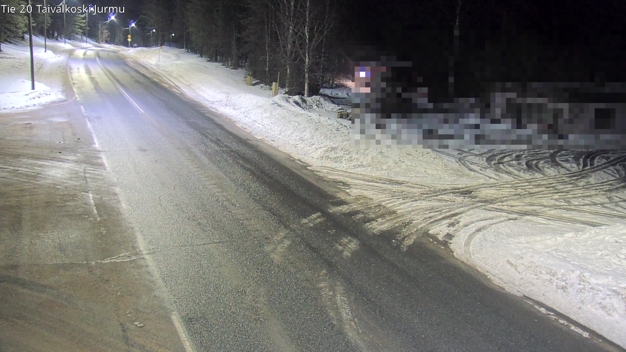 Kelikamerat Kuva Tie 20 Taivalkoski, Jurmu, Taivalkoski, Pohjois-Pohjanmaa