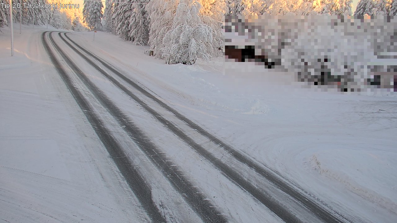 Kelikamerat Kuva Tie 20 Taivalkoski, Jurmu, Taivalkoski, Pohjois-Pohjanmaa