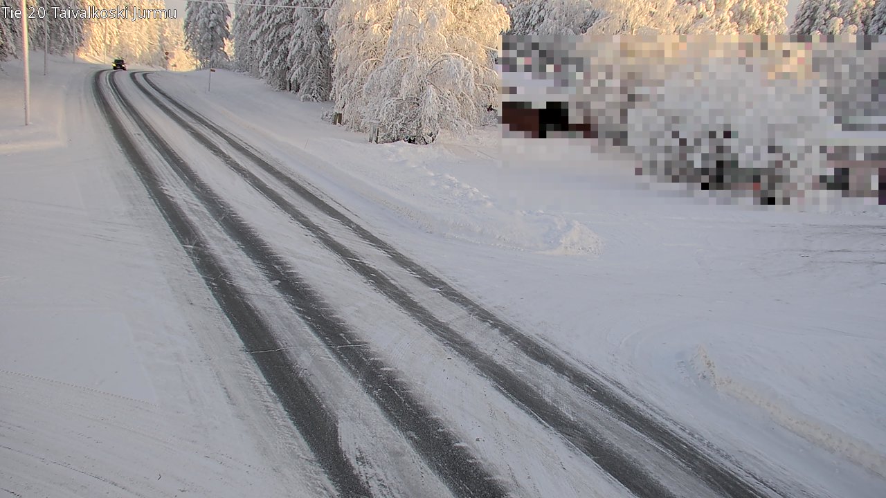 Kelikamerat Kuva Tie 20 Taivalkoski, Jurmu, Taivalkoski, Pohjois-Pohjanmaa