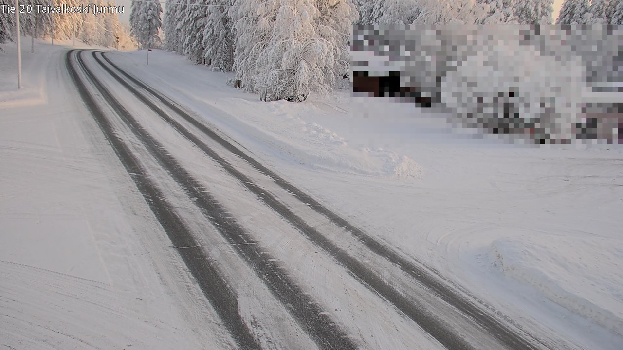 Kelikamerat Kuva Tie 20 Taivalkoski, Jurmu, Taivalkoski, Pohjois-Pohjanmaa